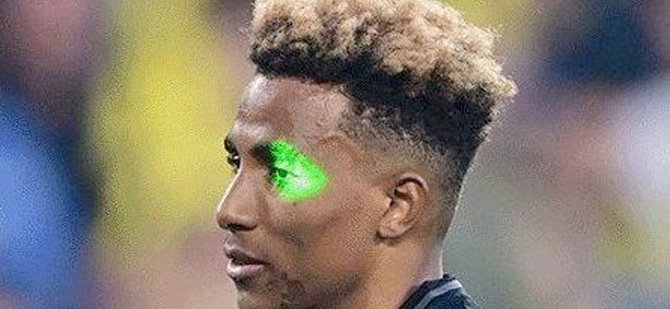 Derbide Gedson Fernandezs'e lazer tutan taraftara verilen ceza belli oldu