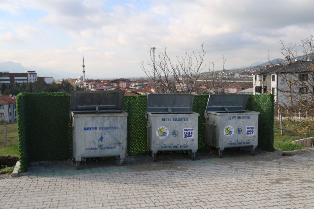 Geyve belediye yeşil dokunuş